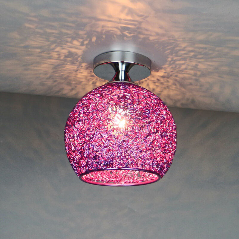 ColorDome Semi-Flush Mount LED Lampe | Farbiges Design | Modernes Licht | Deckenleuchte für Zuhause