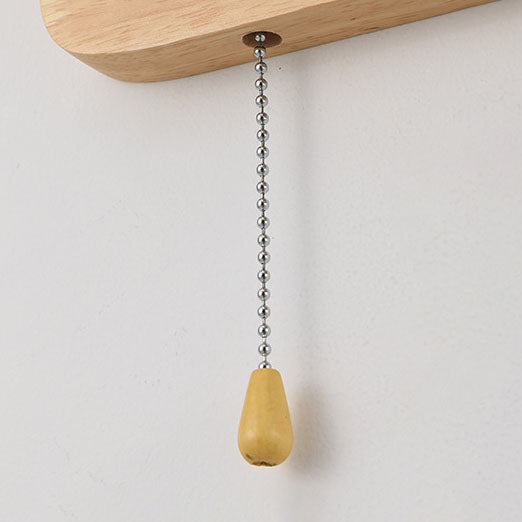 Orbano Wandleuchte | Modernes Eichenholz-Design | Planeten-inspirierter Stil | 1-flammig