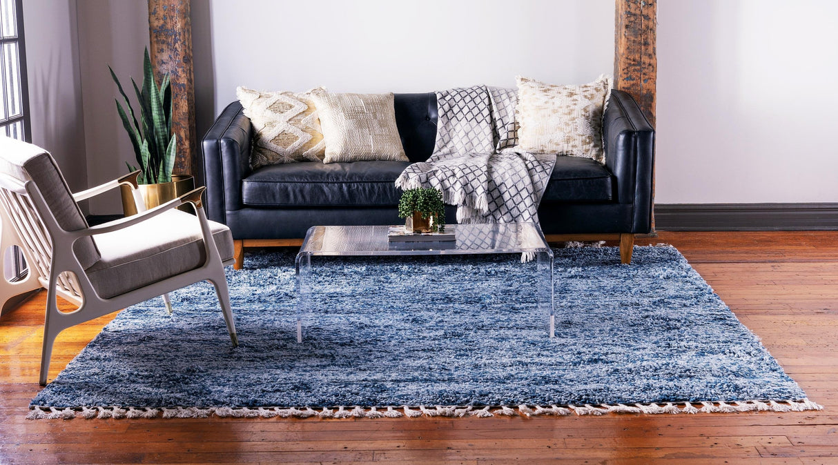 Marlea Hochflor Teppich mit Meliertem Design | Weich & Gemütlich | Perfekt für Wohnzimmer & Schlafzimmer