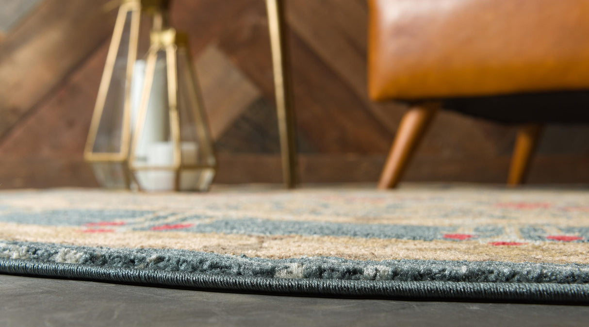 EleganceFringe Moderner Teppich mit Fransen | Klassisches Design | Hochwertig & Stilvoll | Verschiedene Größen