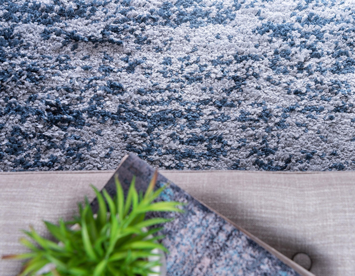 Marlea Hochflor Teppich mit Meliertem Design | Weich & Gemütlich | Perfekt für Wohnzimmer & Schlafzimmer