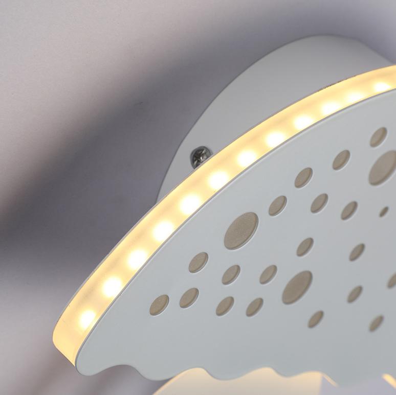 LumiQuell LED Wandleuchte | Kreatives Design | 1-flammig | Warm-, Weiß- & Neutrallicht | Moderne Wandbeleuchtung