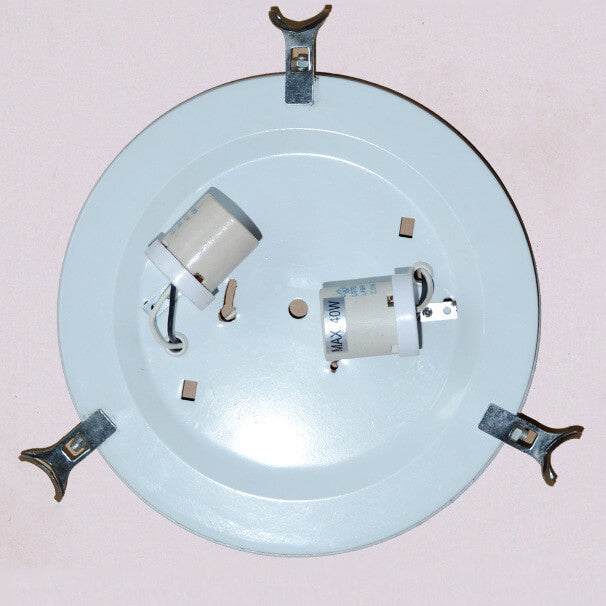 Tiffanique Runde Deckenleuchte | Europäisches Buntglasdesign | 3-Flammig | Verschiedene Muster | Stimmungsvolle Beleuchtung