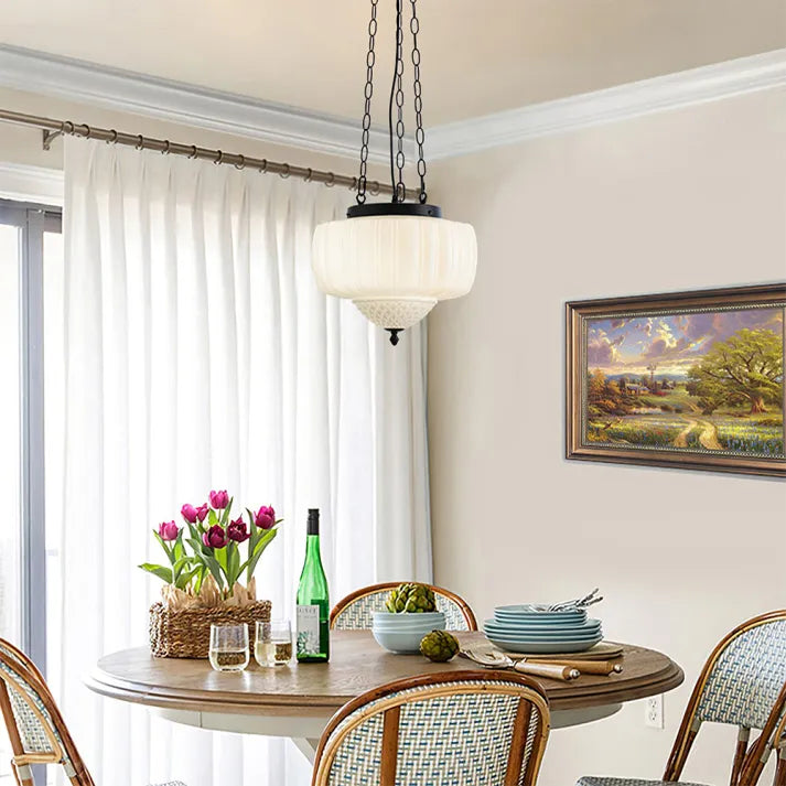 PureLume Moderne Weiße Minimalisten Pendelleuchte | Stilvolles Design | Perfekte Beleuchtung für Ihr Zuhause