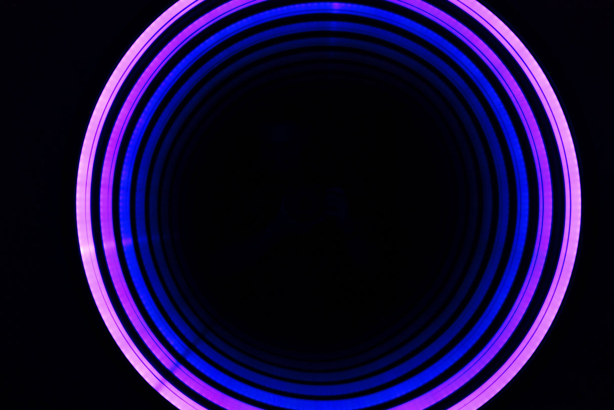 InfinityGlow 3D Unendlichkeitsspiegel Licht | LED Beleuchtung | Deko-Spiegel | Stimmungslicht