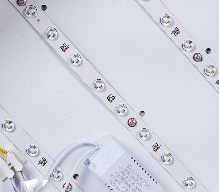 Lumivolt Astra LED Deckenleuchte | Modernes Acryl-Design | Farbwechsel | Dimmbar mit Fernbedienung