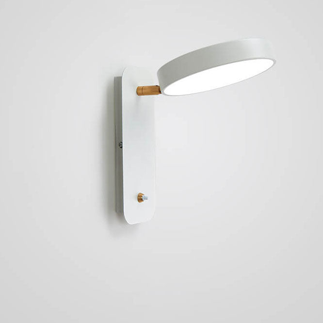 LumaSwitch Nordic LED Wandleuchte | Drehbar | 3 Lichtfarben | Leselampe | Minimalistisches Design