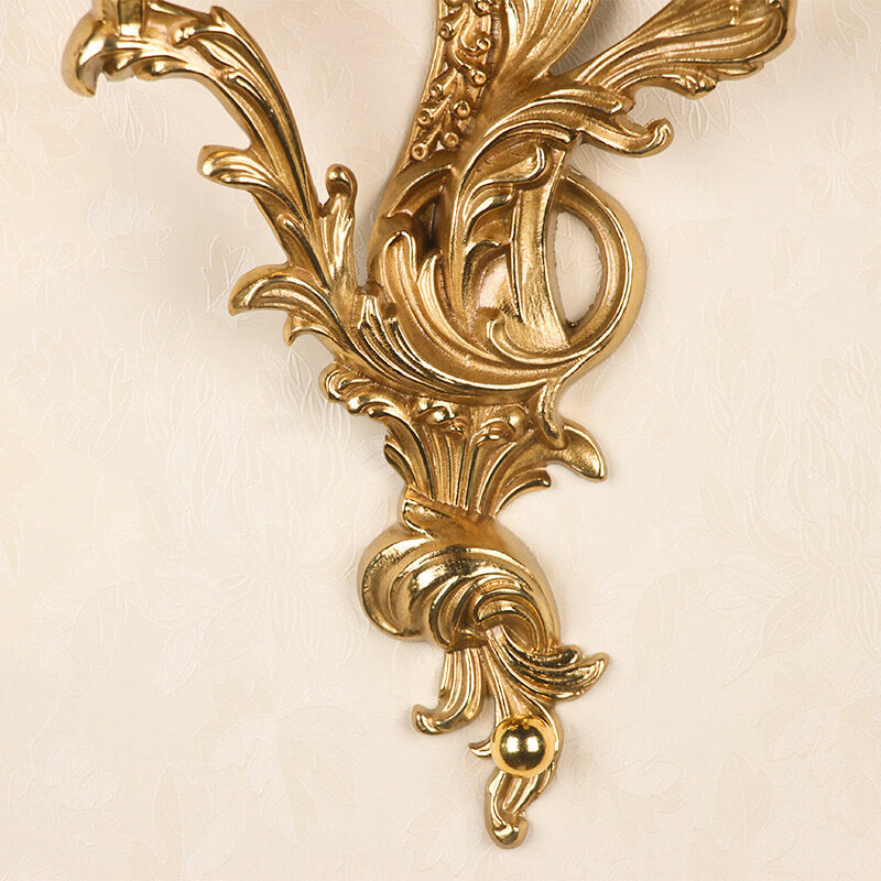 ÉtoileVintage Französische Wandleuchte | Messing-Design | 2/3-flammig | Elegante Wandbeleuchtung