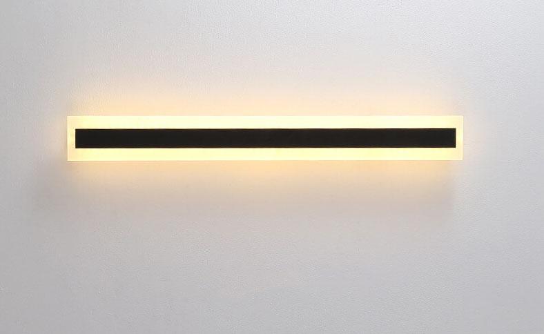 LumiBar Minimalist LED Außenwandleuchte | Wasserdicht | Langlebig | Moderne Lichttechnik | Outdoor Dekolampe für Garten und Terrasse