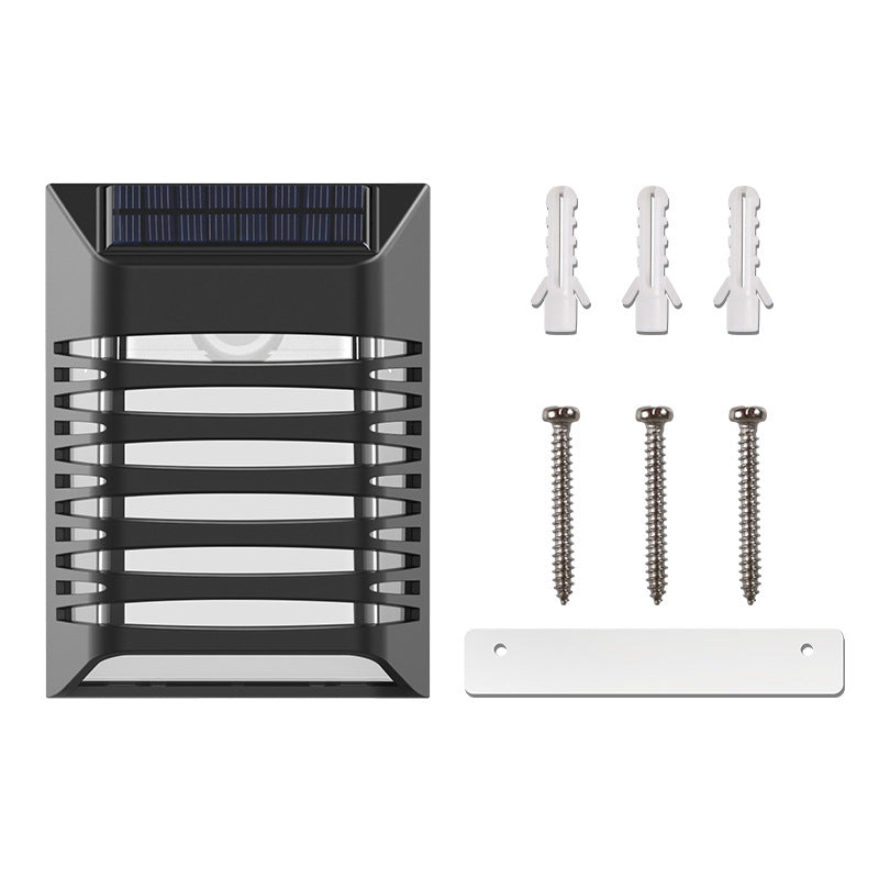 SolarVista LED Wandleuchte | Trapezdesign | Wasserdicht | Solar Außenbeleuchtung | Energieeffizient