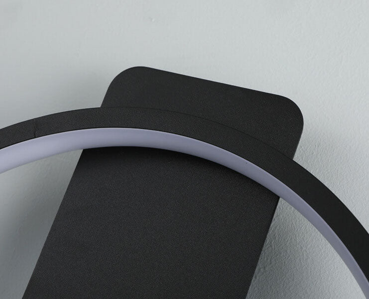 LumiChron Wandleuchte | Minimalistisches Uhr-Design | 1-Licht LED Wandlampe | Moderne Beleuchtung für Wohnräume