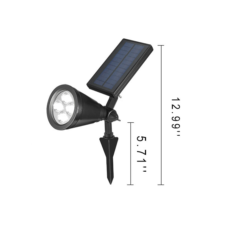 Solivora Solar LED Gartenstrahler | Wasserdicht | Solarbetrieben | Warm- & Kaltweißlicht