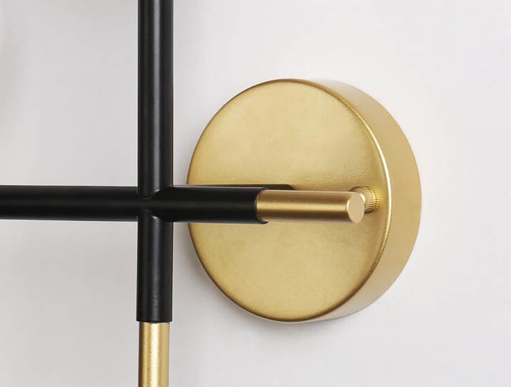 GlowVine Wandlampe im nordischen Design | Minimalistisches Glas-Design | 1 oder 2 Lichter | Elegante Wandleuchte