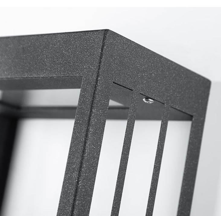 VillaRay LED Wandleuchte | Rechteckige Außenleuchte | Wasserdicht & Modern | Gartenbeleuchtung für Villen | Verschiedene Größen