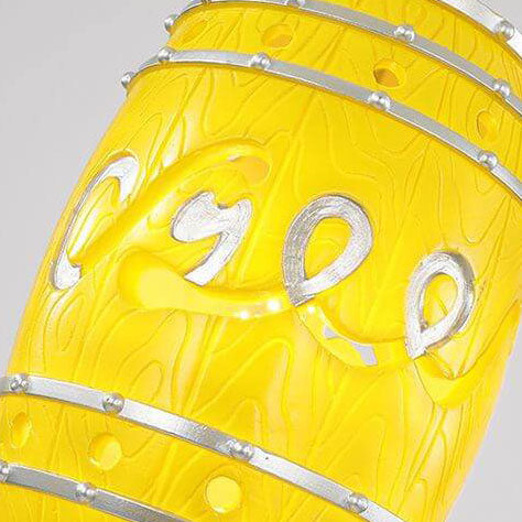 VintageCrate Rustikale Weinfass Hängelampe | LED-Pendelleuchte | Perfekt für Esszimmer & Bars