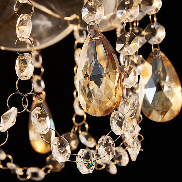 CrystalVive Pendelleuchte | Luxus Kristallkuppel | Moderne 1-Licht Hängelampe | Elegante Beleuchtung für Zuhause