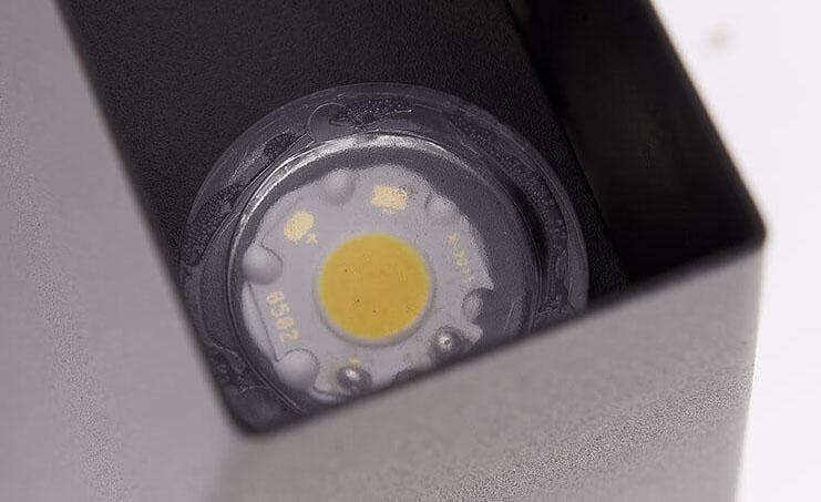 Trapeo LED Wandleuchte | 2-flammig | Modernes Design | Innen- & Außenbeleuchtung