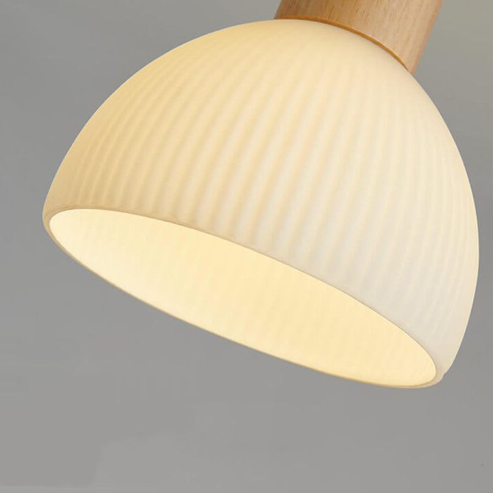 Clairéa Halbrunde Deckenleuchte im nordischen Stil | Glasdesign | Elegante Beleuchtung für Zuhause