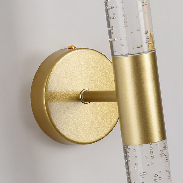 BubbleLine LED Wandleuchte | Nordic Design | Acryl & Metall | Warmweiß oder Kaltweiß