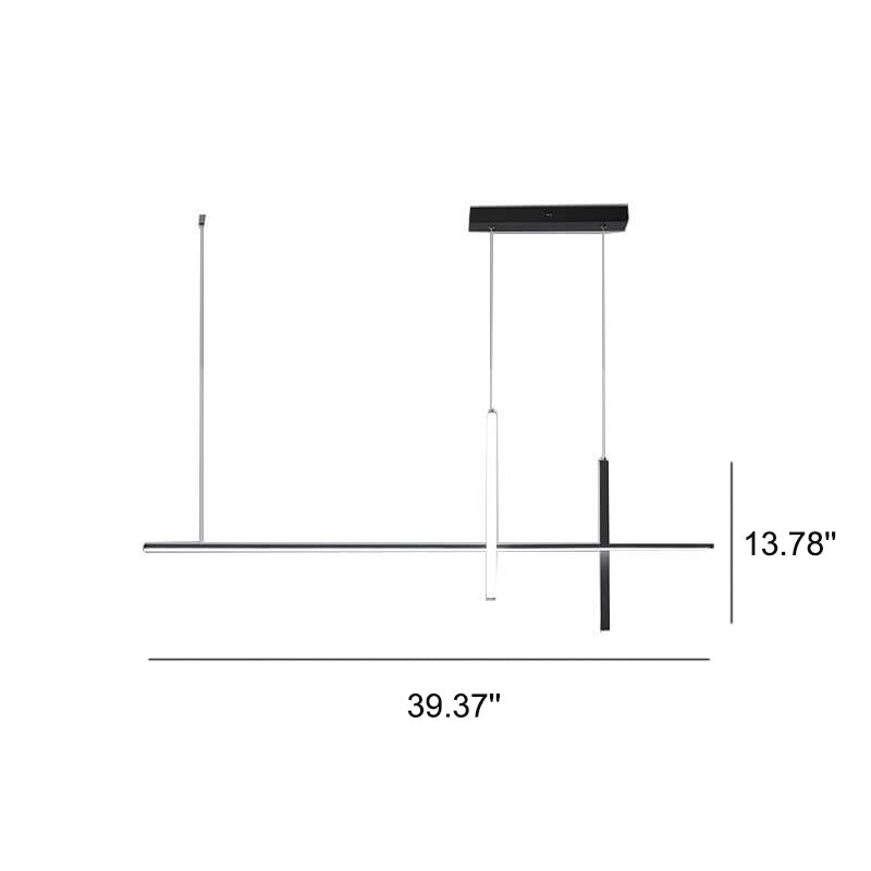 GlowArc LED Pendelleuchte | Minimalistisches Design | Dimmbare LED | Modernes Highlight für Esszimmer & Wohnzimmer