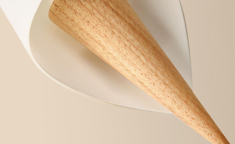 FlareLume Wandleuchte | Nordic Design | Weißer Glasschirm | Minimalistisch & Elegant | 1-Licht Wandlampe