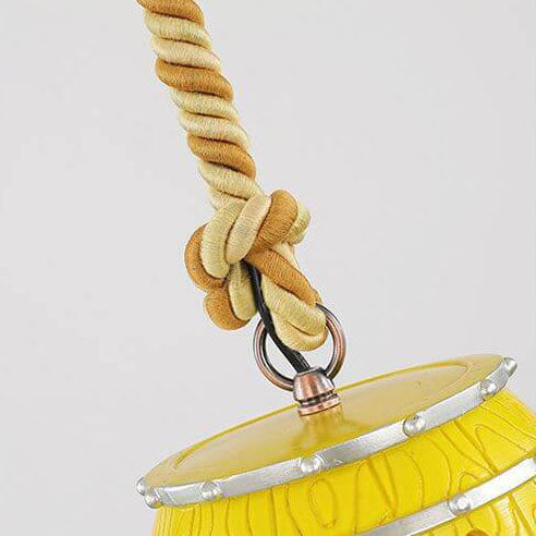 VintageCrate Rustikale Weinfass Hängelampe | LED-Pendelleuchte | Perfekt für Esszimmer & Bars