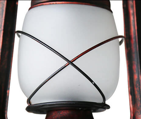 EquiLume Vintage Wandlaterne aus Eisen | 1 Licht | Rustikale Beleuchtung für Zuhause