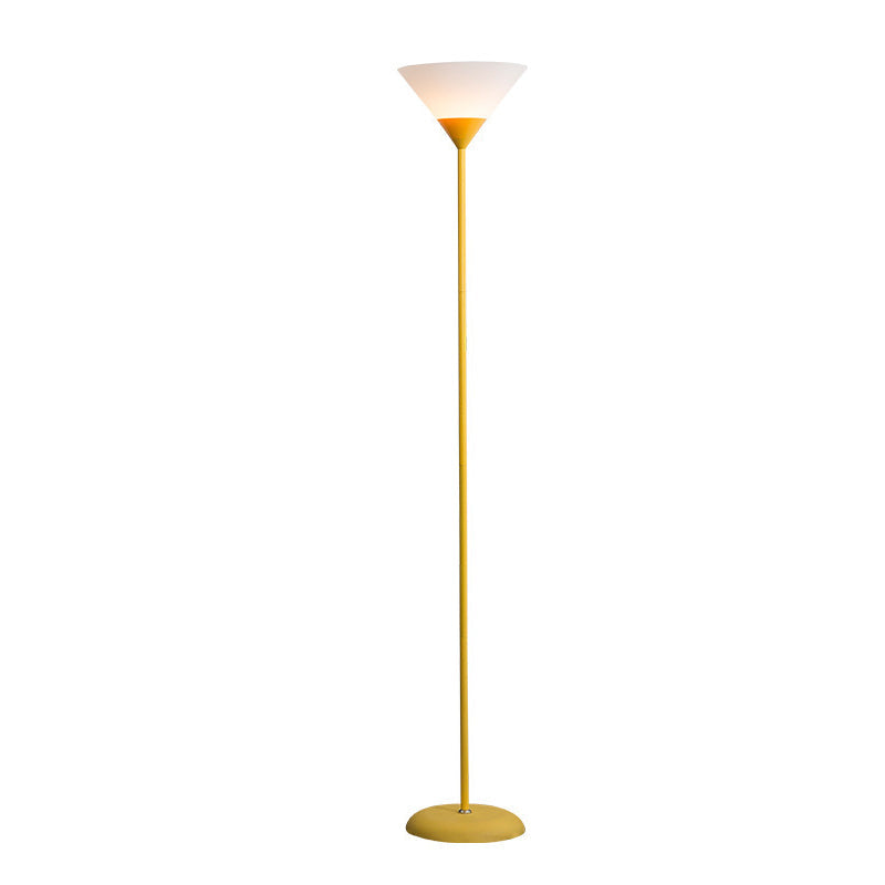 ZenFlo Creative Design Stehlampe | Kegelschirm | Minimalistisches Design | LED-Licht | Elegante Beleuchtung