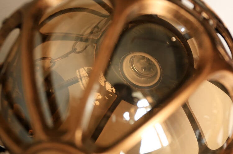 GlobeRetro Outdoor Pendelleuchte | Wasserdicht | Industriedesign | Außenbeleuchtung | Gartenleuchte