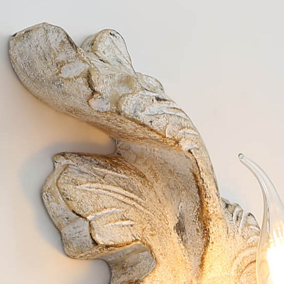 CandleVera Vintage Wandlampe | Harz Candelabra Design | 1-Licht | Dekorative Beleuchtung | Klassischer Stil