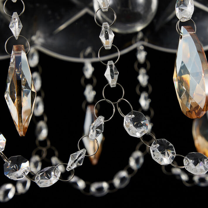 CrystalVive Pendelleuchte | Luxus Kristallkuppel | Moderne 1-Licht Hängelampe | Elegante Beleuchtung für Zuhause