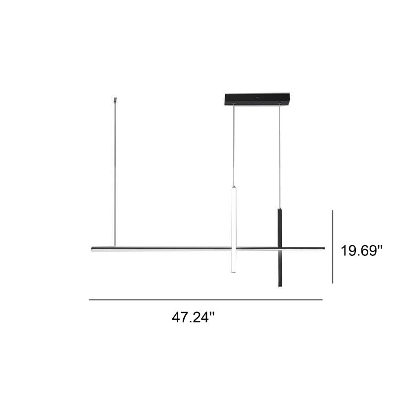 GlowArc LED Pendelleuchte | Minimalistisches Design | Dimmbare LED | Modernes Highlight für Esszimmer & Wohnzimmer