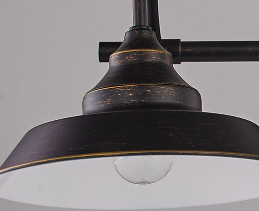 RusticaLuxe Industrielle Vintage Wandleuchte | Eisen-Design | 1/2-flammig | Rustikales Ambiente