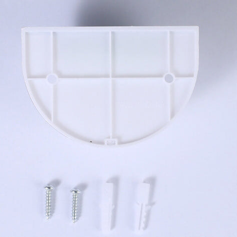 SolarCrest LED Wandleuchte | Halbkreis-Design | Solarbetrieben | Wasserdicht | Zaun- und Außenbeleuchtung