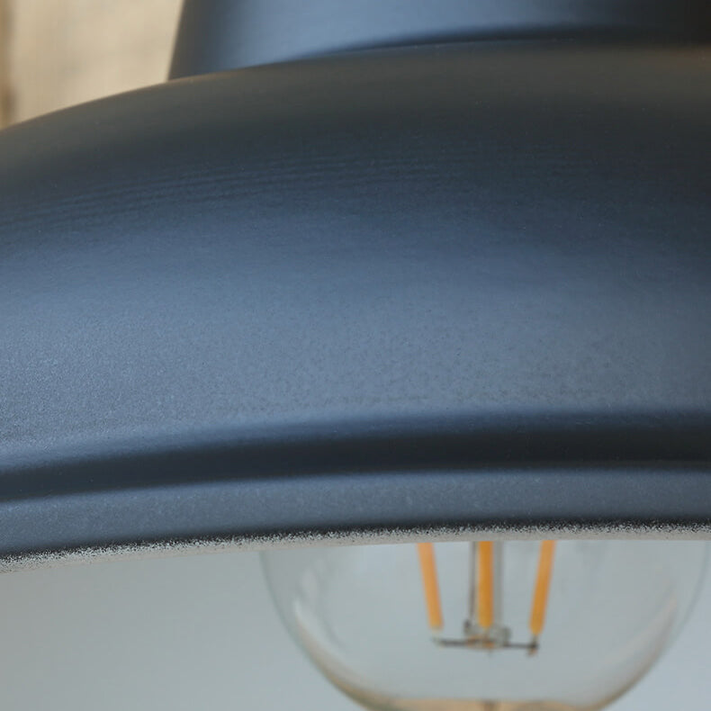 VeroLux Vintage Outdoor Wandlampe | Wasserdicht | Eisen | 1-Licht | Industrielampe für Terrasse & Garten | Beleuchtung für außen