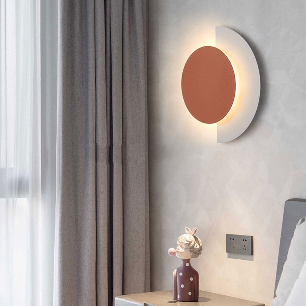 Artivian Glow LED Wandleuchte | Nordisches Design | Eisen & Acryl | Modern & Dimmbare Beleuchtung