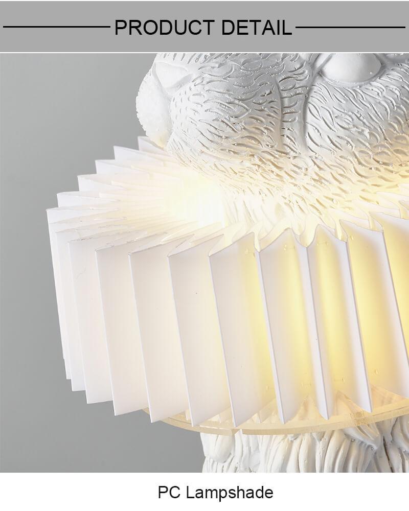 BunnyBright Kreative LED Tischlampe | Resin-Häschen-Design | Warm- & Weißlicht | Deko & Stimmungslicht für Zuhause