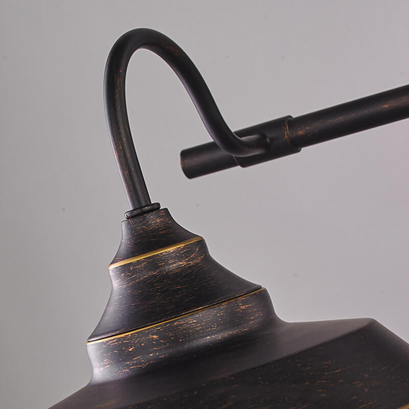 RusticaLuxe Industrielle Vintage Wandleuchte | Eisen-Design | 1/2-flammig | Rustikales Ambiente