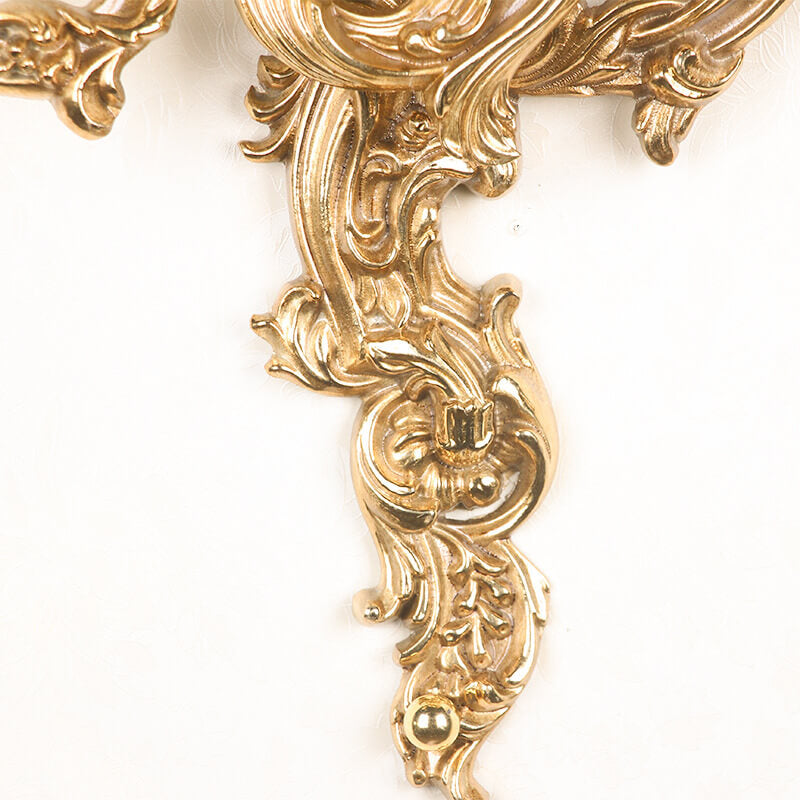 ÉtoileVintage Französische Wandleuchte | Messing-Design | 2/3-flammig | Elegante Wandbeleuchtung