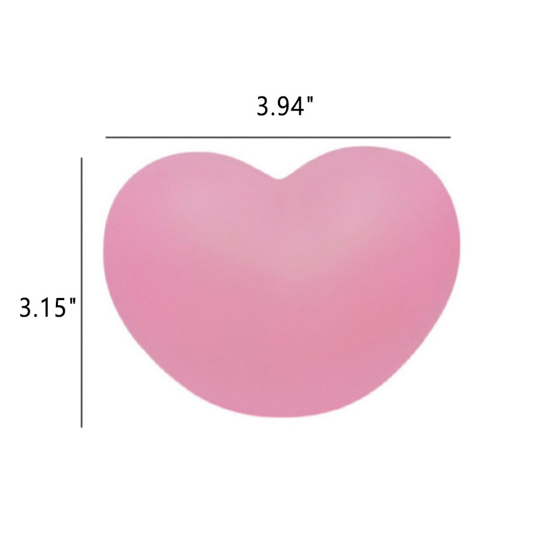 LuvSphere Silikon LED Nachtlicht | Herzförmiges Design | Tischlampe | Warmes Stimmungslicht | Dekorativ