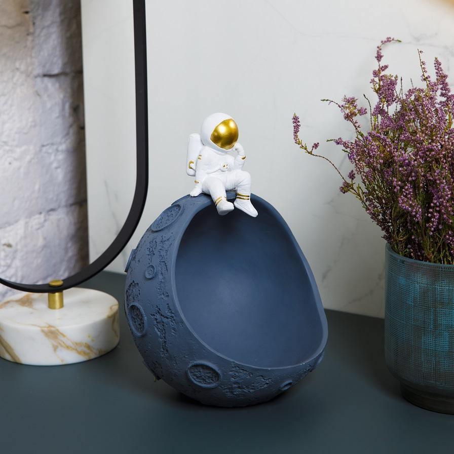 AstroCandy Astronauten-Snackschale | Deko & Aufbewahrung | Stilvolle Süßigkeiten-Schale