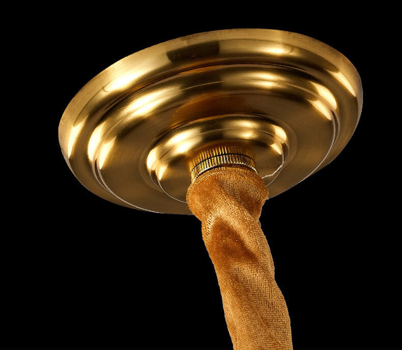 CrystalVive Pendelleuchte | Luxus Kristallkuppel | Moderne 1-Licht Hängelampe | Elegante Beleuchtung für Zuhause