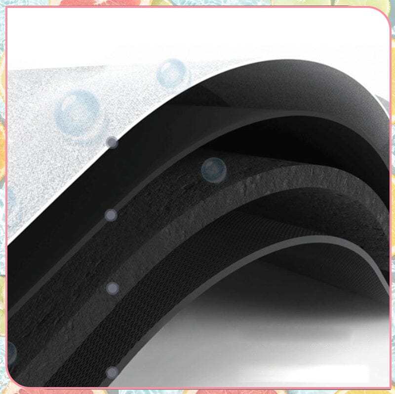 FloraSoft 3D Blumen Badezimmermatte | Saugstark & Rutschfest | Weiche Fußmatte für Wohlfühlmomente