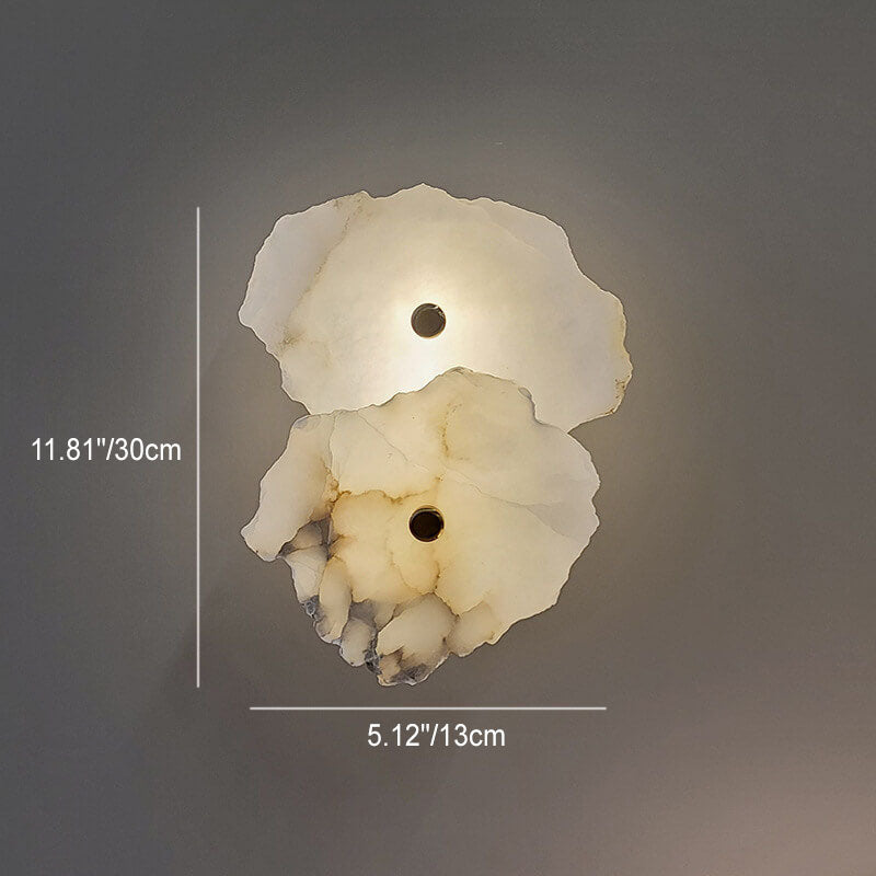 LucenSquare Minimalistische Rechteckige LED-Wandleuchte | Modernes Design aus Eisen & Lucite | Energieeffiziente Beleuchtung