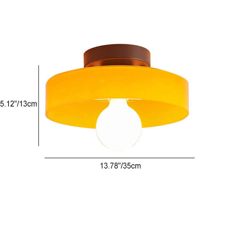 Nordéa Curve Skandinavische Wandleuchte | Glas & Eisen | Runde Platte | Minimalistisches Design | Beleuchtung für Wohnzimmer & Schlafzimmer