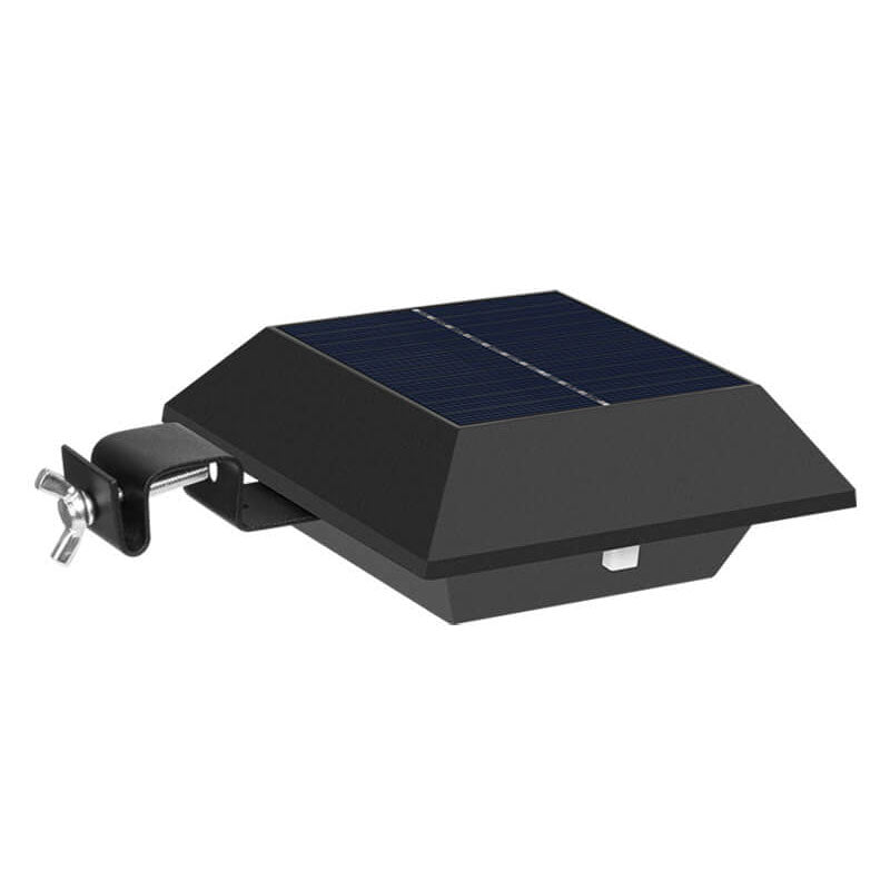 LumiUFO Solar LED Wandleuchte | Solarbetrieben | Zaun- und Außenbeleuchtung | Warm- & Weißlicht