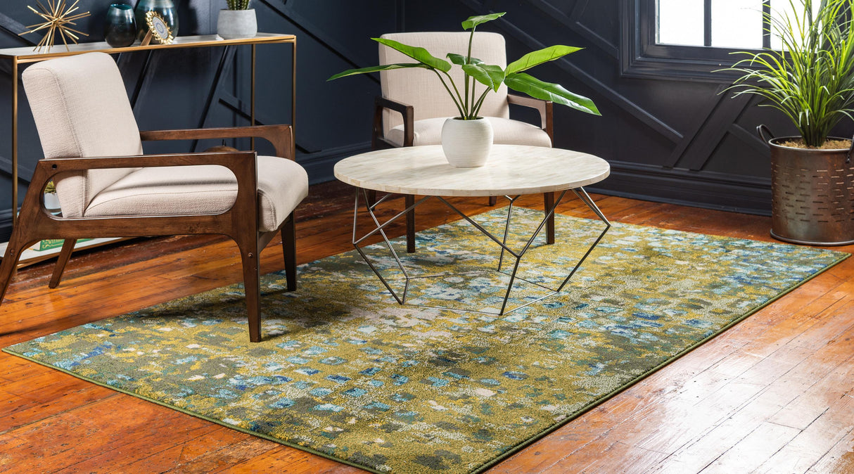 ColorVibe - Moderner Teppich mit Farbmustern | Stilvoll & Strapazierfähig | Perfekte Wohnraumdeko