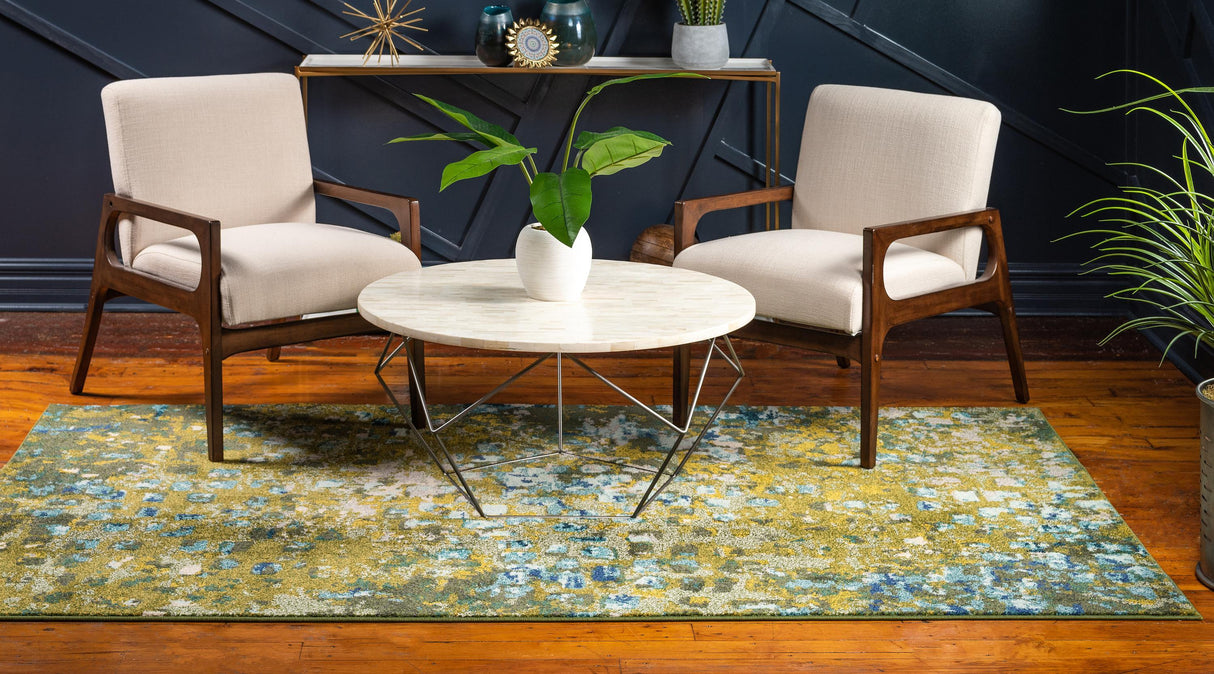 ColorVibe - Moderner Teppich mit Farbmustern | Stilvoll & Strapazierfähig | Perfekte Wohnraumdeko