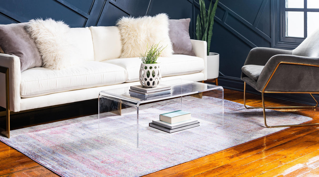 VioLux Gradient Teppich | Modernes Design | Weicher Flächen- & Rundteppich | Perfekt für Wohnzimmer