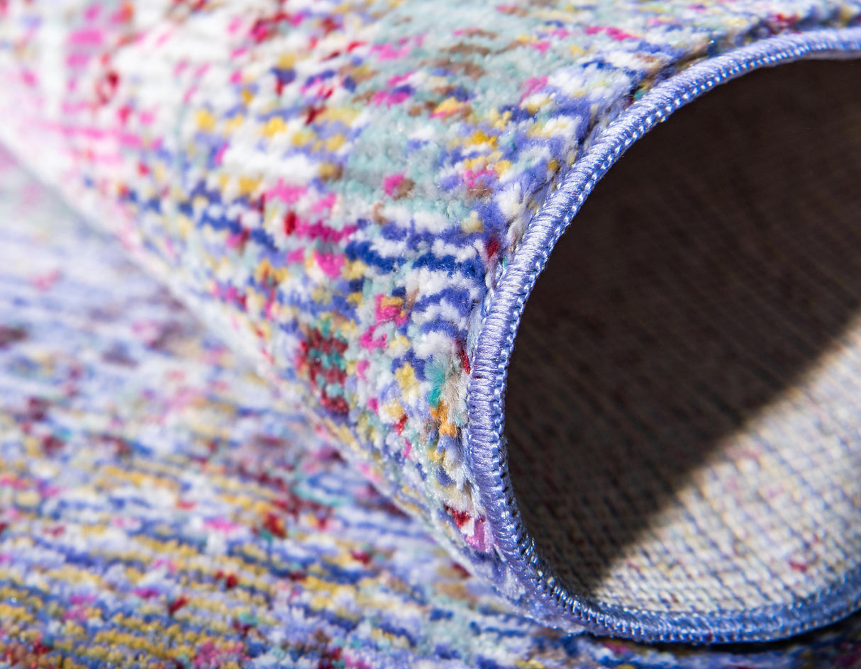 VioLux Gradient Teppich | Modernes Design | Weicher Flächen- & Rundteppich | Perfekt für Wohnzimmer